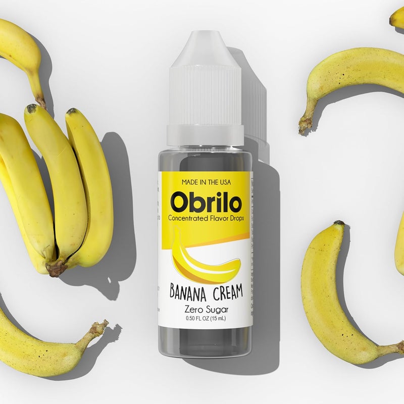 Obrilo Banana Cream Flavor Extract - Image 1